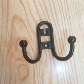 1 pcs Cloth holding clip or curtain holding hooks - stainless steel - black color