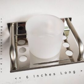 Stainless Steel Toothbrush Holder, High Quality Guaranteed with Screws
