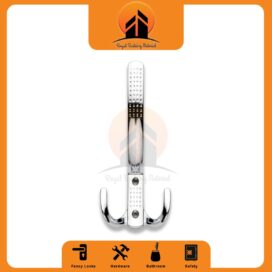 ECONOMIC NOKTALI COAT RACK ASKILIK CHROME COLOR