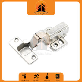 Pack of 2 - KAK Hinge Rustless Iron Hydraulic Hinge Iron Core Damper Buffer Cabinet Cupboard Door Hinges Soft Close Furniture Hardware