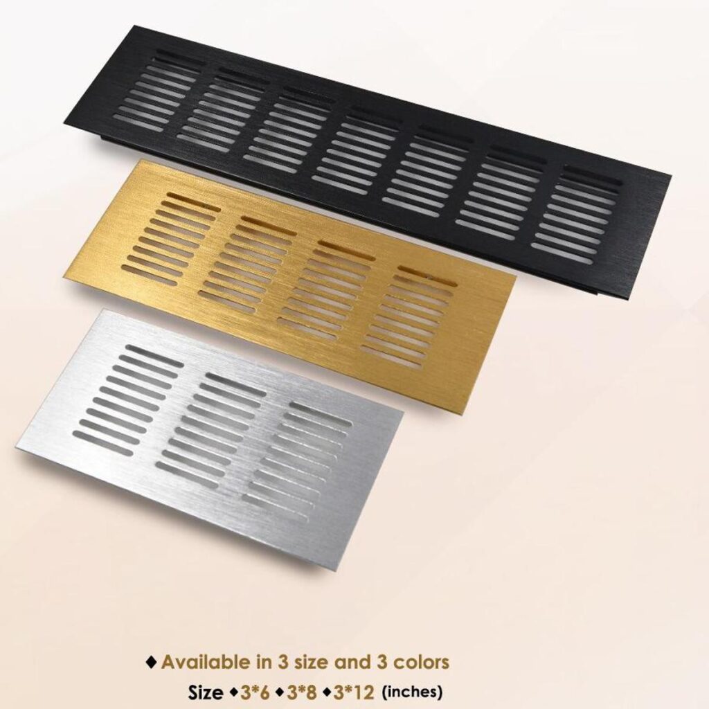 Ventilator grill stainless steel - 3 color available silver, gold ...