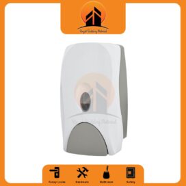 Anti-vandal construction wall mount good abs plastic liquid soap dispenser
