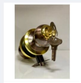 Double Color Big Knob Round Lock