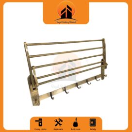 Folding Movable Bath Towel Bars Space Aluminum Organizer Hanger Bathroom Towel Rack Holder Storage Shelf Hook