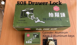 808 Drawer Lock with 2 keys