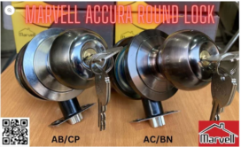 Accura Double Colour Round Lock