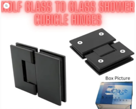 KOLF Stainless Steel Glass to Glass Shower Cubicle Hinge