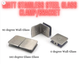 Stainless Steel Glass Clamp/Brackets