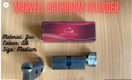 Bathroom Zinc Cylinder For Medium Lock Body in AB colour
