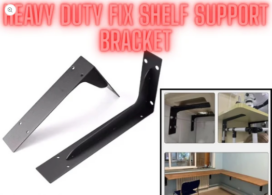 Heavy Duty Fix Shelf Support Bracket