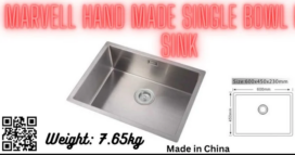 Hand Made Single & Double Bowl Kitchen Sink
