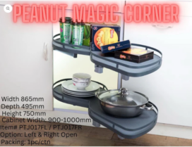Kitchen Accessories Peanut Magic Corner