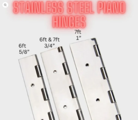 Stainless Steel Piano Hinges