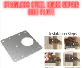 Stainless Steel Hinge Repair Side Plate