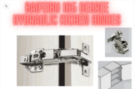 Baifeibu 3D 165 Degree Hydraulic Cabinet Hinges