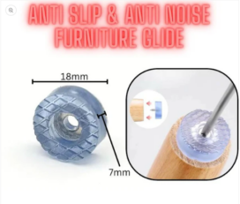 Anti Slip & Anti Noise Silicon Furniture Glide