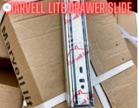Lite Bearing Drawer Slide 32gm/inch