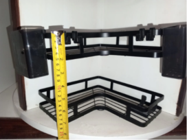 Corner Bathroom Shelf